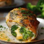 Broccoli Cheese Stuffed Chicken