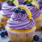 Blueberry Lemonade Cupcakes