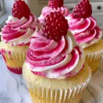 Raspberry Swirl Cupcakes