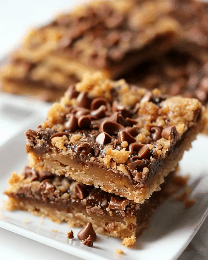 Cake Mix Toffee Bars