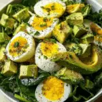 Creamy Avocado & Spinach Egg Salad for a Healthy Delight Recipe