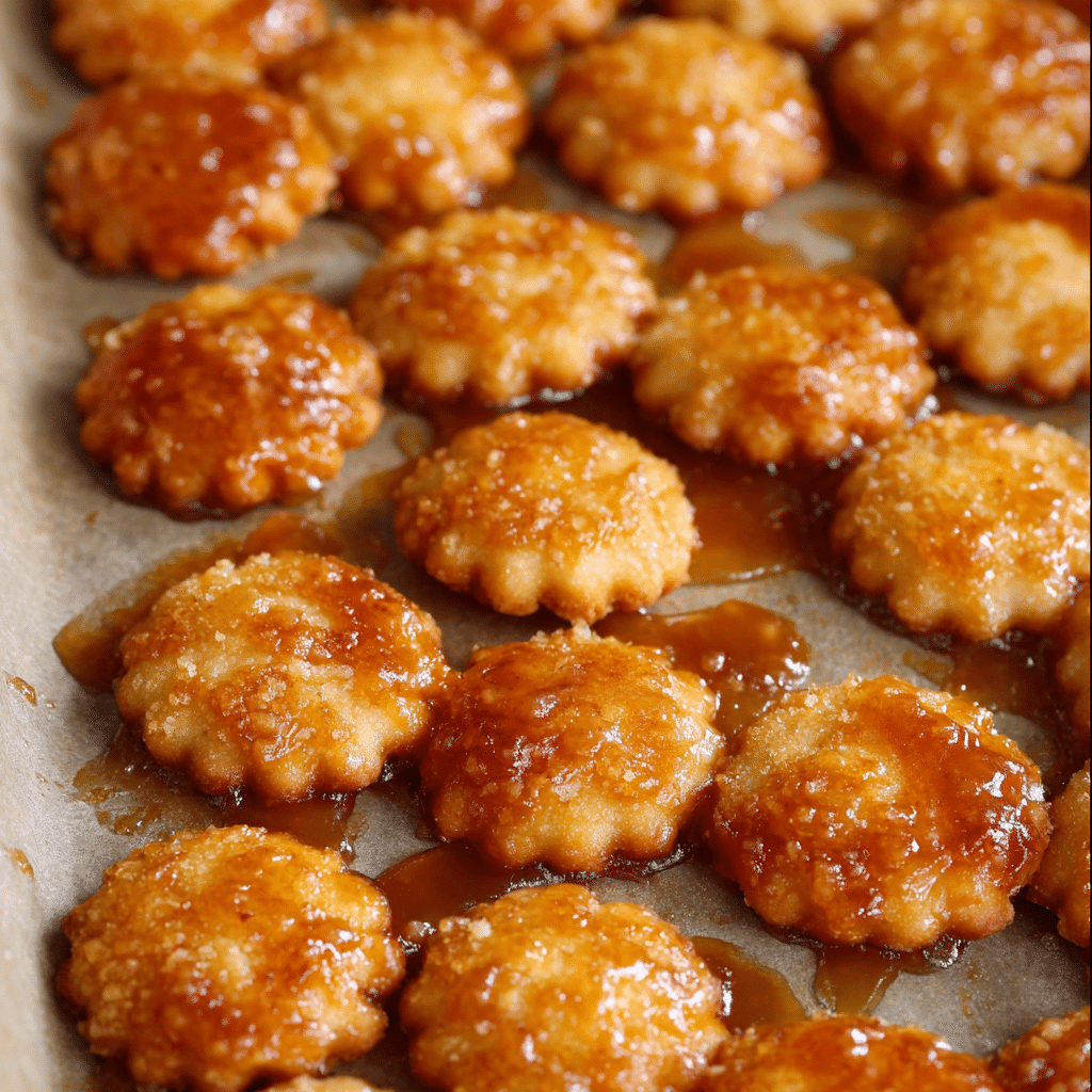 Salted Caramel Cracker Bites Recipe - Recipe Image