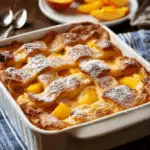 Peach Cobbler Bread Pudding: A Delightful Twist to Try! Recipe