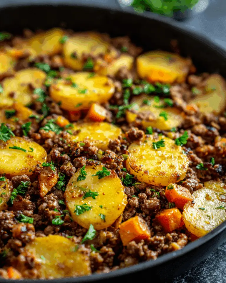 Ground Beef and Potatoes Recipe