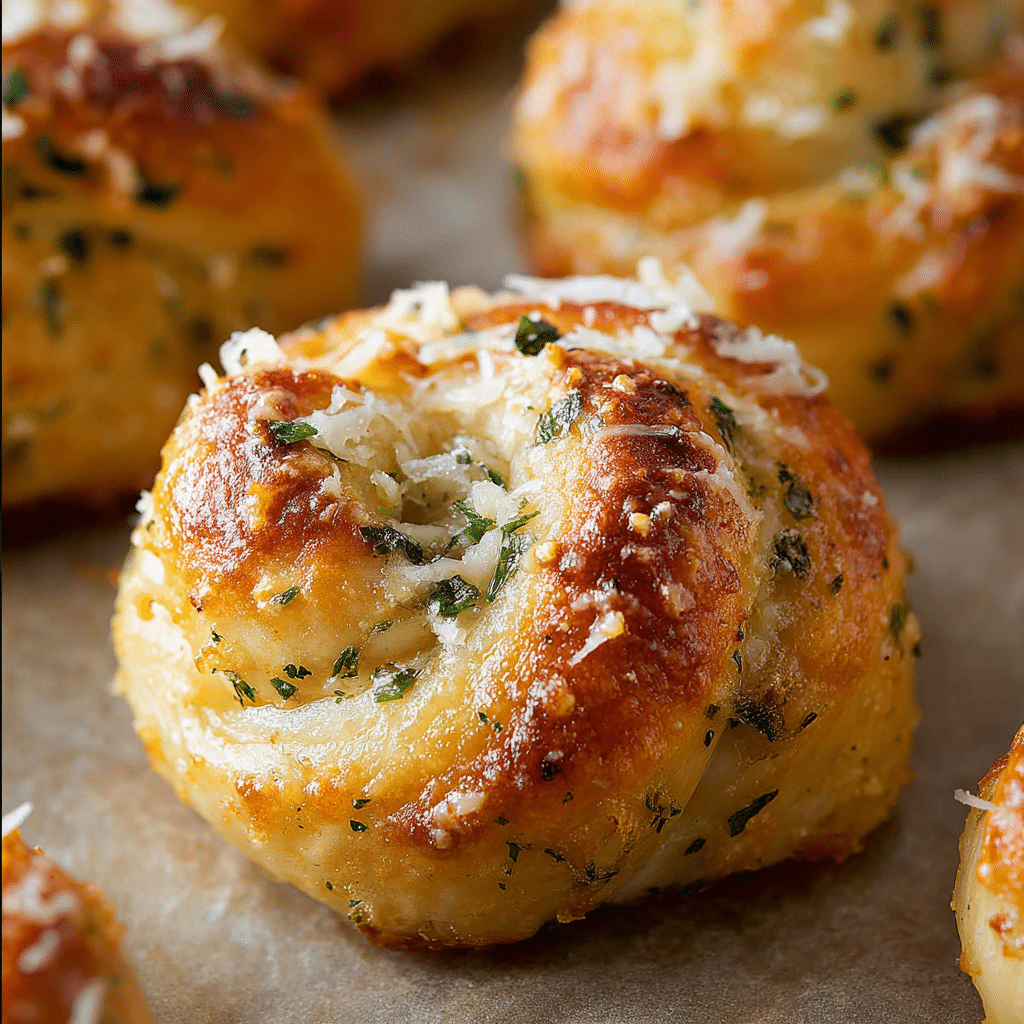 Homemade Garlic Knots Recipe - Recipe Image