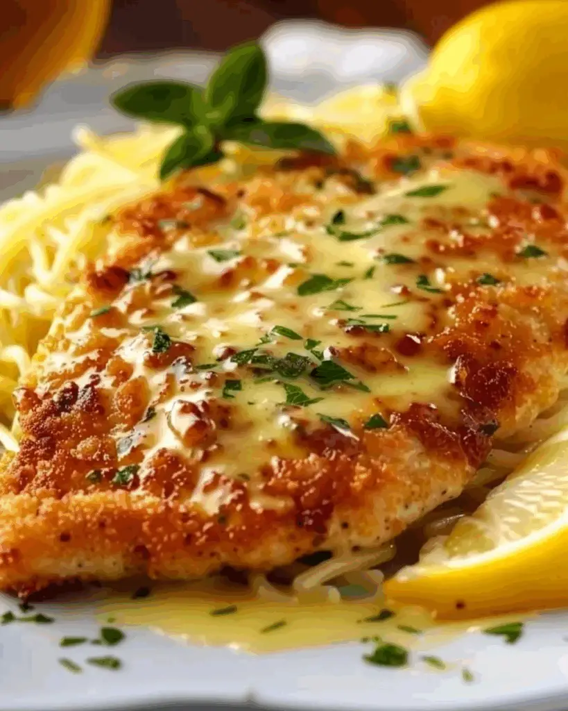 Chicken Piccata with Lemon Sauce