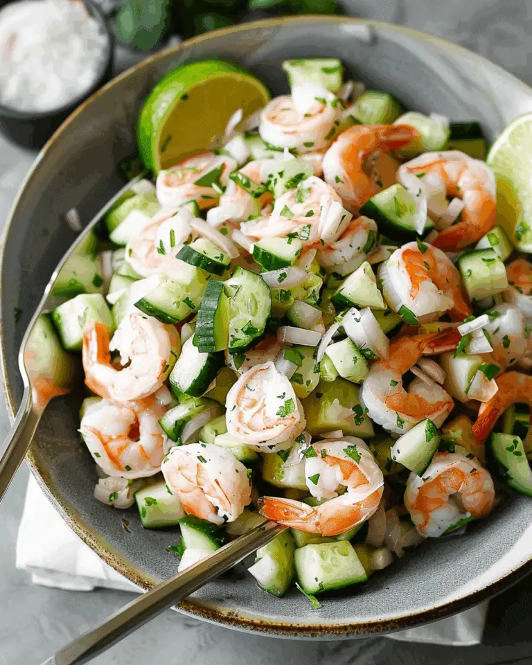 Cucumber Shrimp Salad