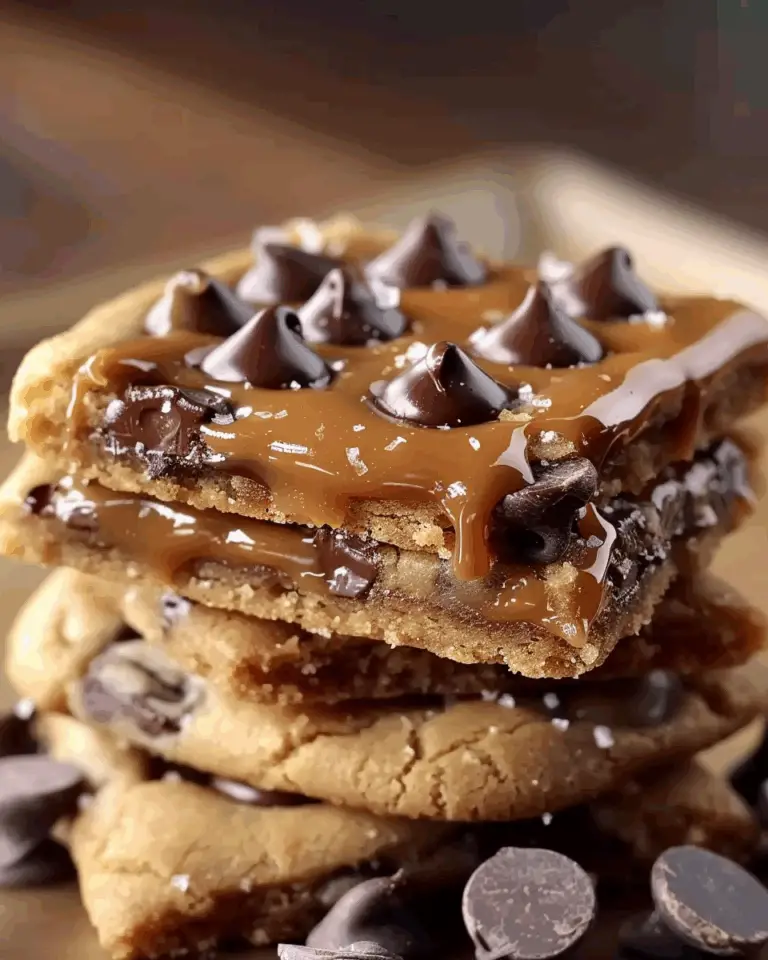Caramel Chocolate Chip Cookies