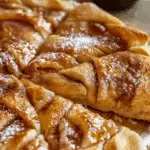 Cinnamon-Sugar Pizza Made with Crescent Rolls