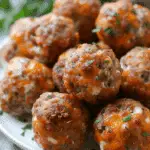 Rotel Cream Cheese Sausage Balls