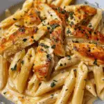 Creamy Cajun Chicken Pasta with Garlic Butter Parmesan Sauce
