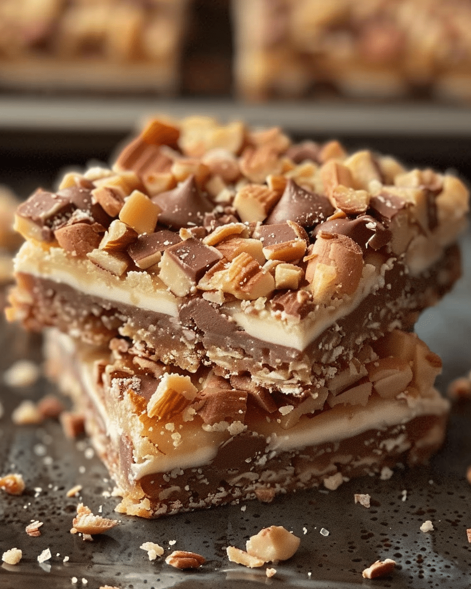 Best Cake Mix Toffee Bars
