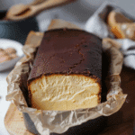 Burnt Basque Cheesecake in a Loaf Pan