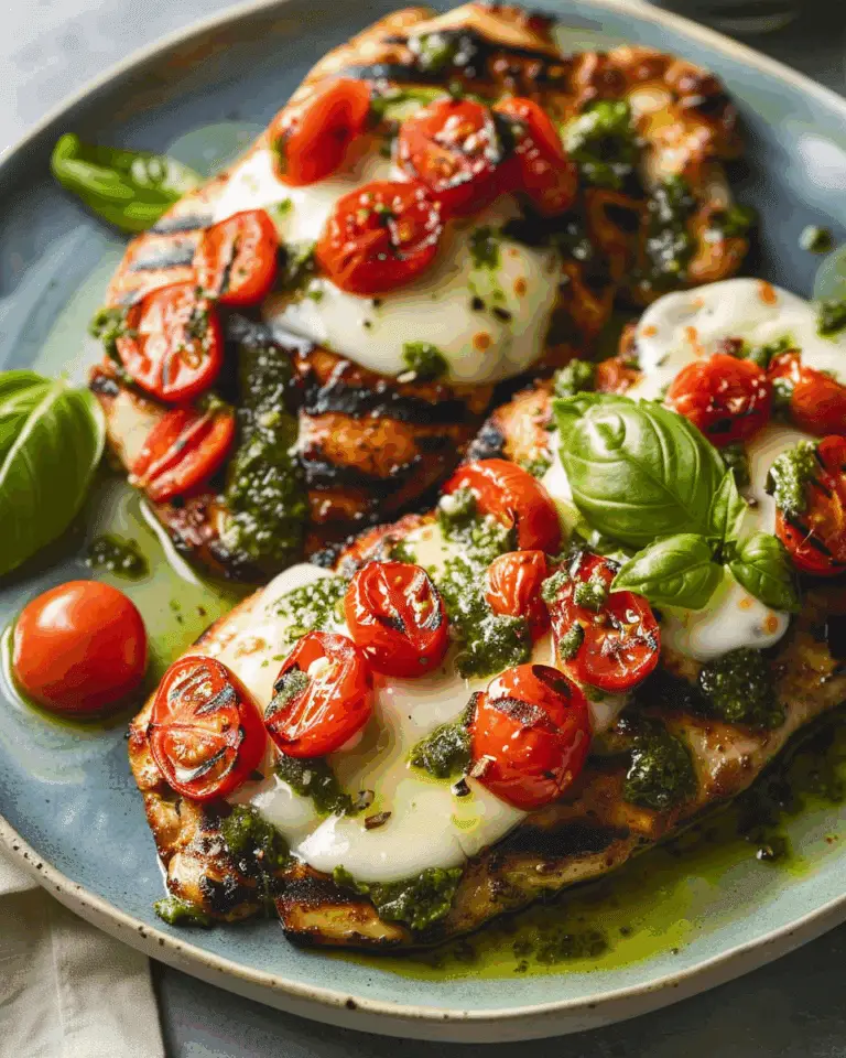 Grilled Chicken Margherita