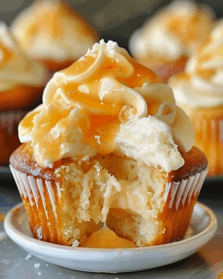 Honey Peach Cream Cheese Cupcakes Recipe