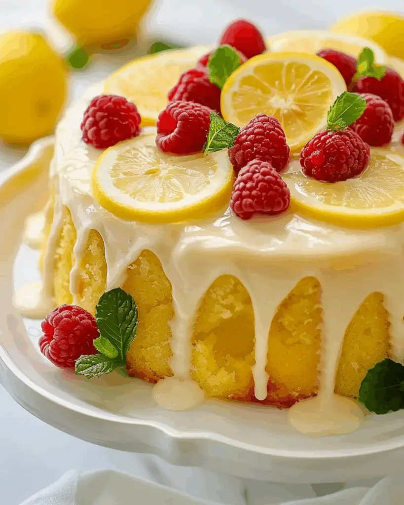 Lemon Buttermilk Pound Cake