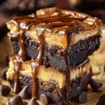 Milky Way Caramel Cheesecake Brownies