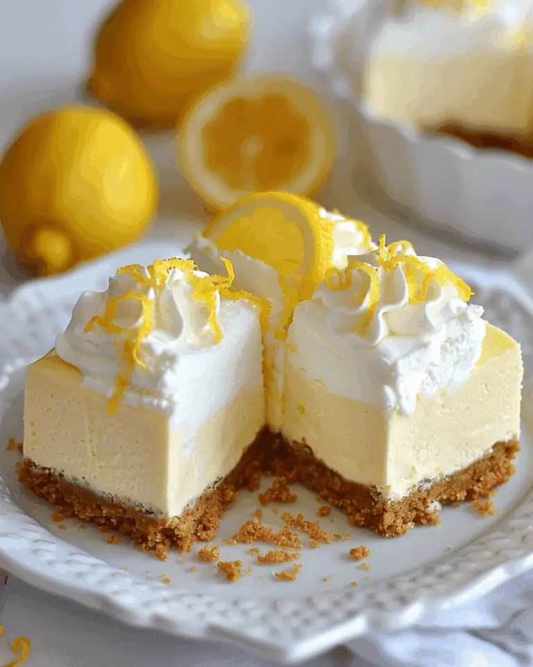 No-Bake Lemon Cheesecake Bars