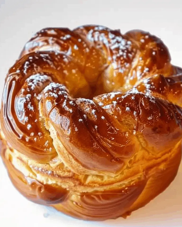 Brioche au Yaourt Légère Sans Pétrissage