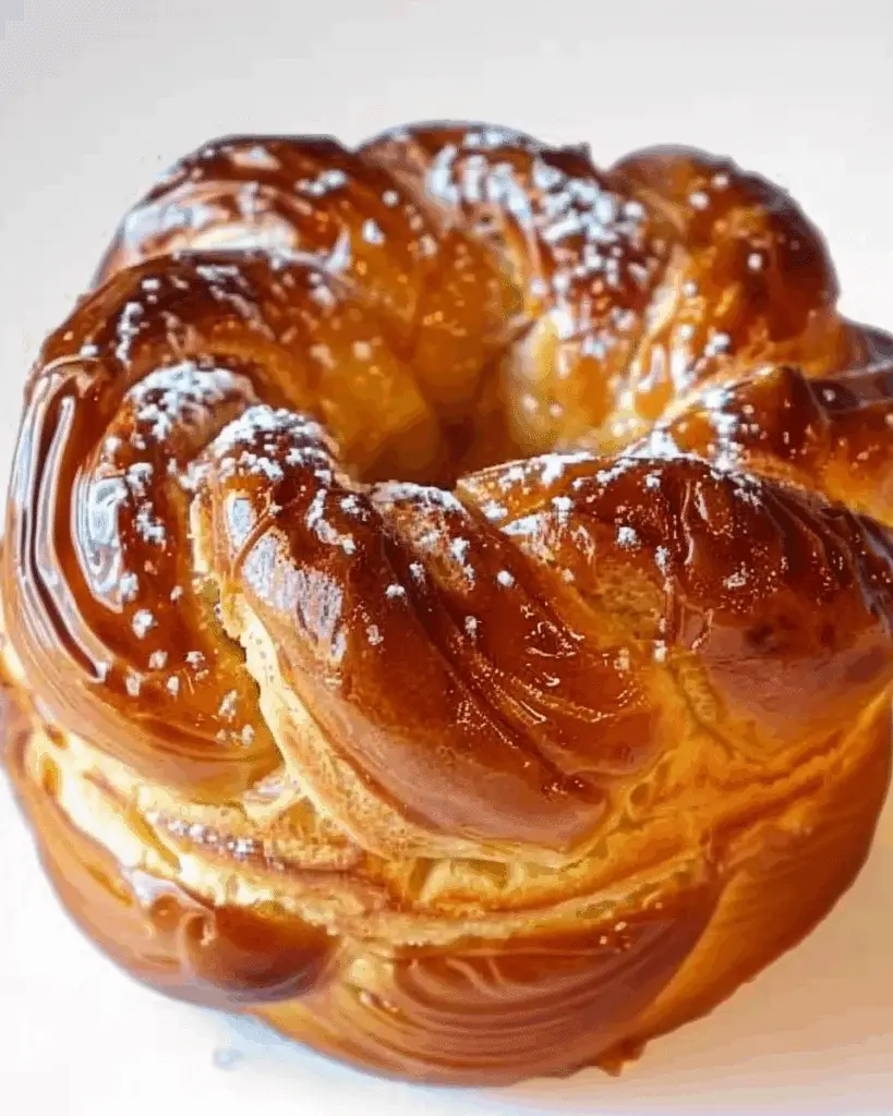 Brioche au Yaourt Légère Sans Pétrissage