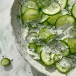 Polish Cucumber Salad