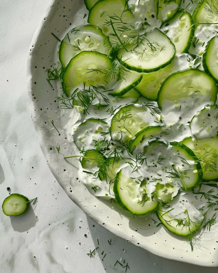 Polish Cucumber Salad