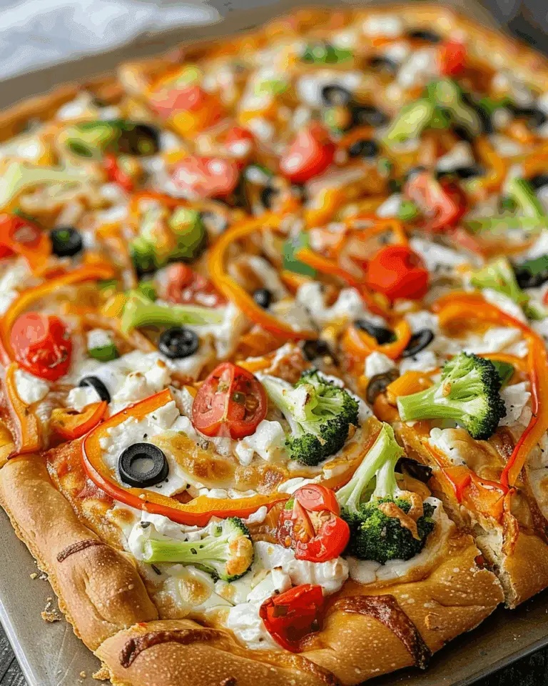Vegetable Pizza