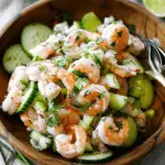 Best Cucumber Shrimp Salad