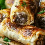 Keto Philly Cheesesteak Roll Ups
