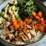 Chicken and Sweet Potato Bowls for Two