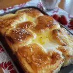 Baked Cream Cheese Egg Loaf (French Toast Style)