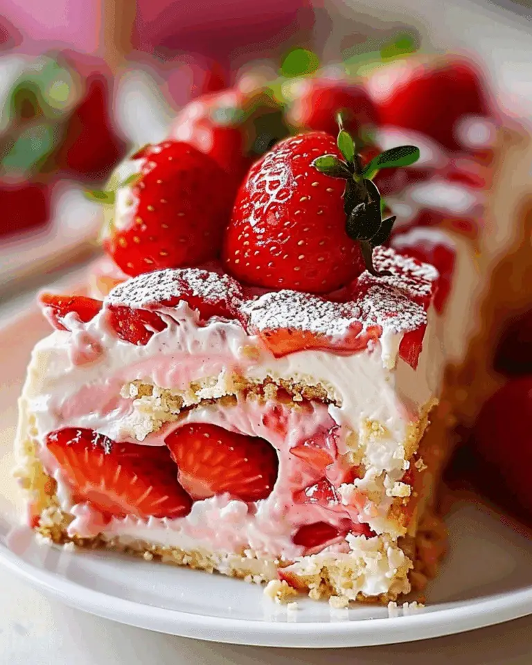 Strawberry Shortcake Cheesecake Rolls