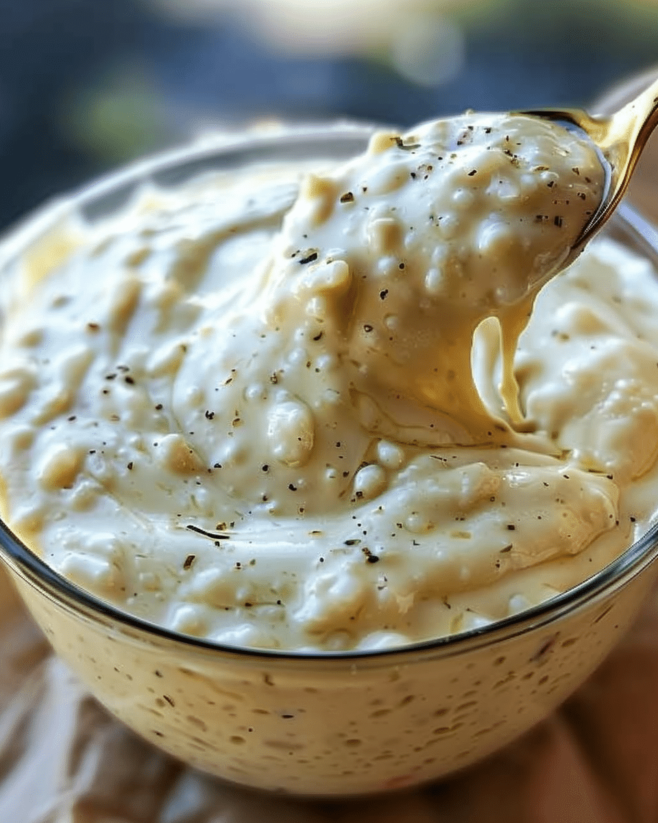 White Garlic Pizza Sauce