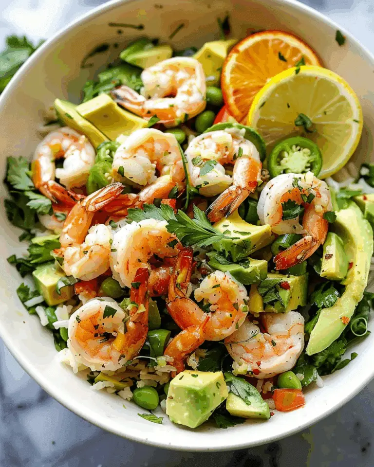 Citrus Shrimp and Avocado Salad