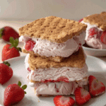 Strawberry Ice Cream Sandwich