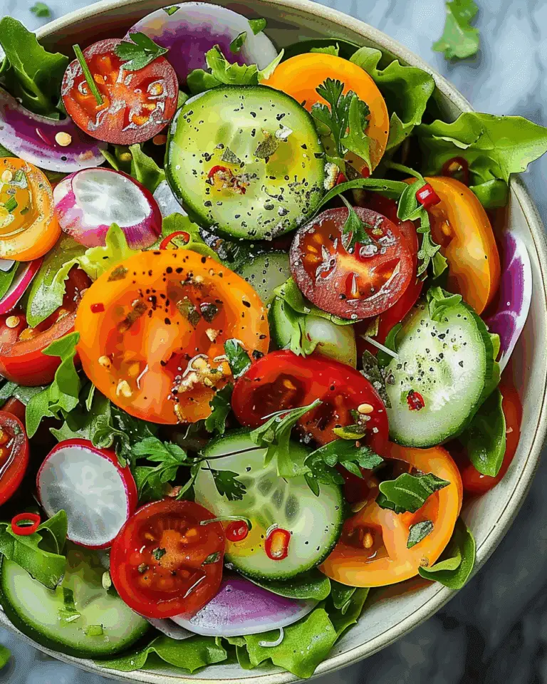 Garden Salad: A Fresh Summer Recipe