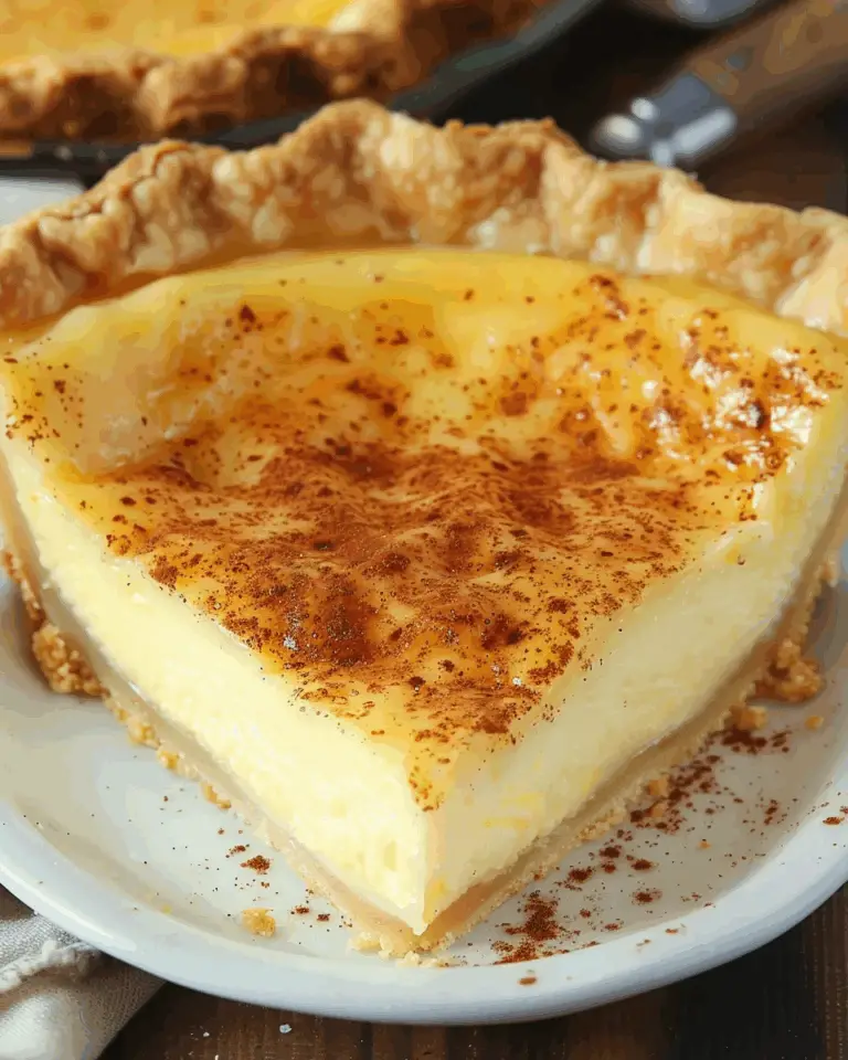 Old-Fashioned Custard Pie