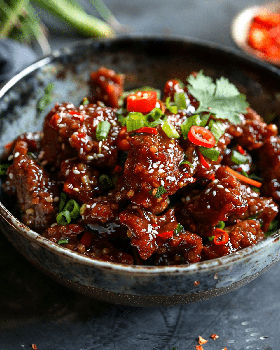 Crispy Chilli Beef (with Sweet Chilli)