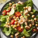 Healthy Chickpea Tuna Salad