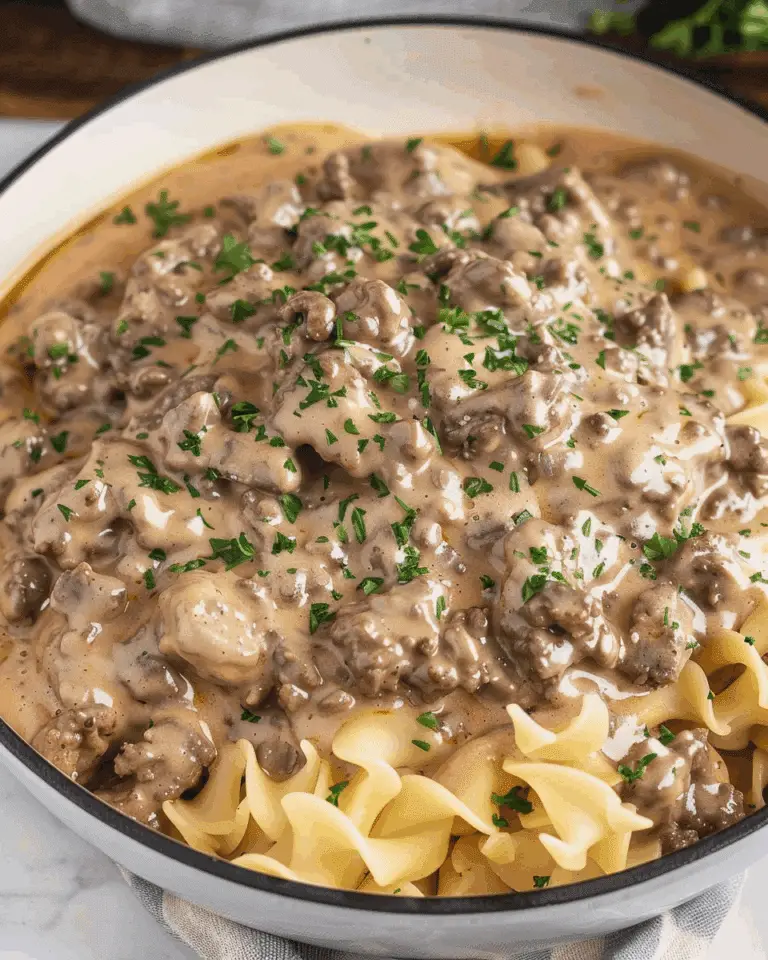 The Best Hamburger Stroganoff Recipe