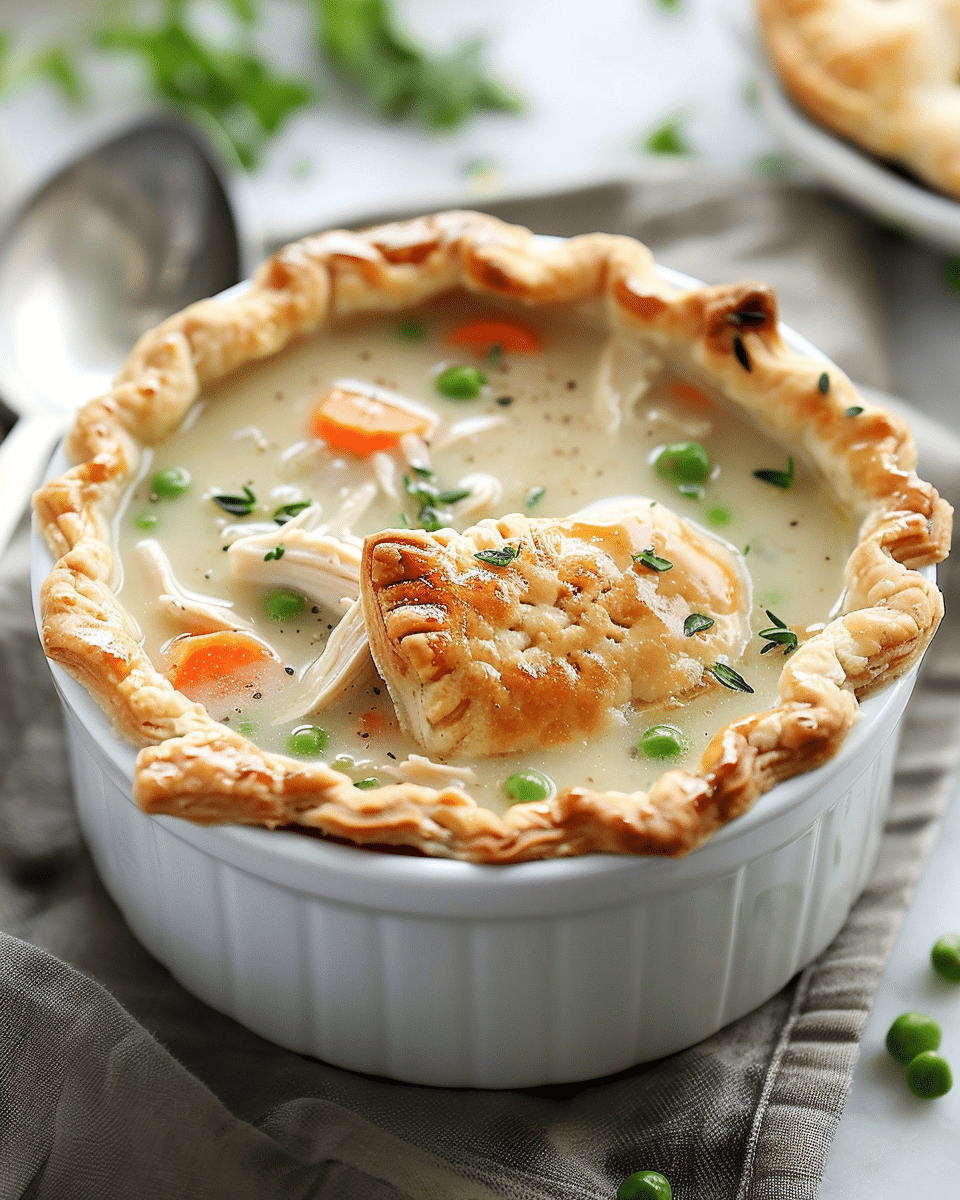 Chicken Pot Pie Soup Recipe