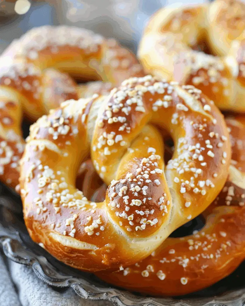 Easy Homemade Soft Pretzels