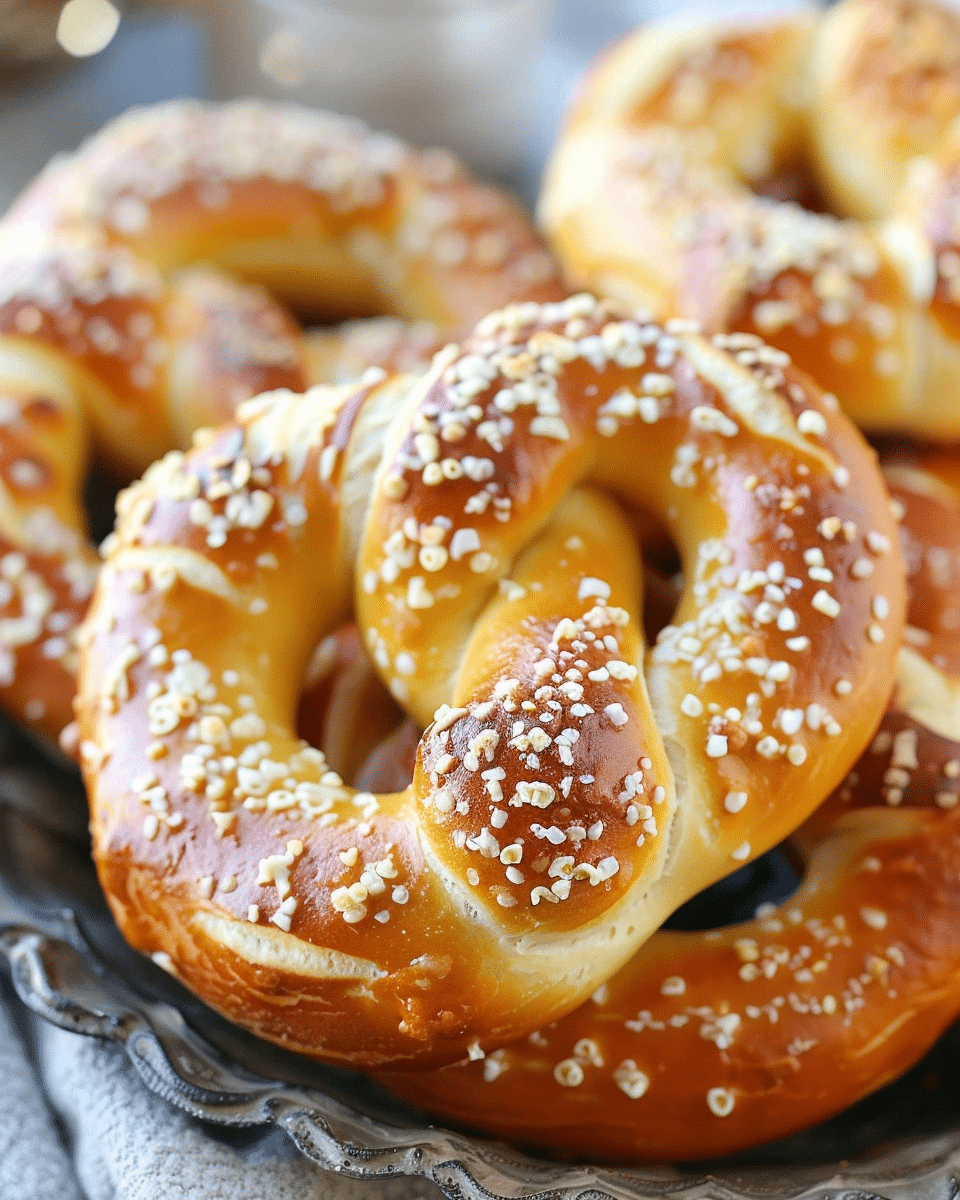 Easy Homemade Soft Pretzels