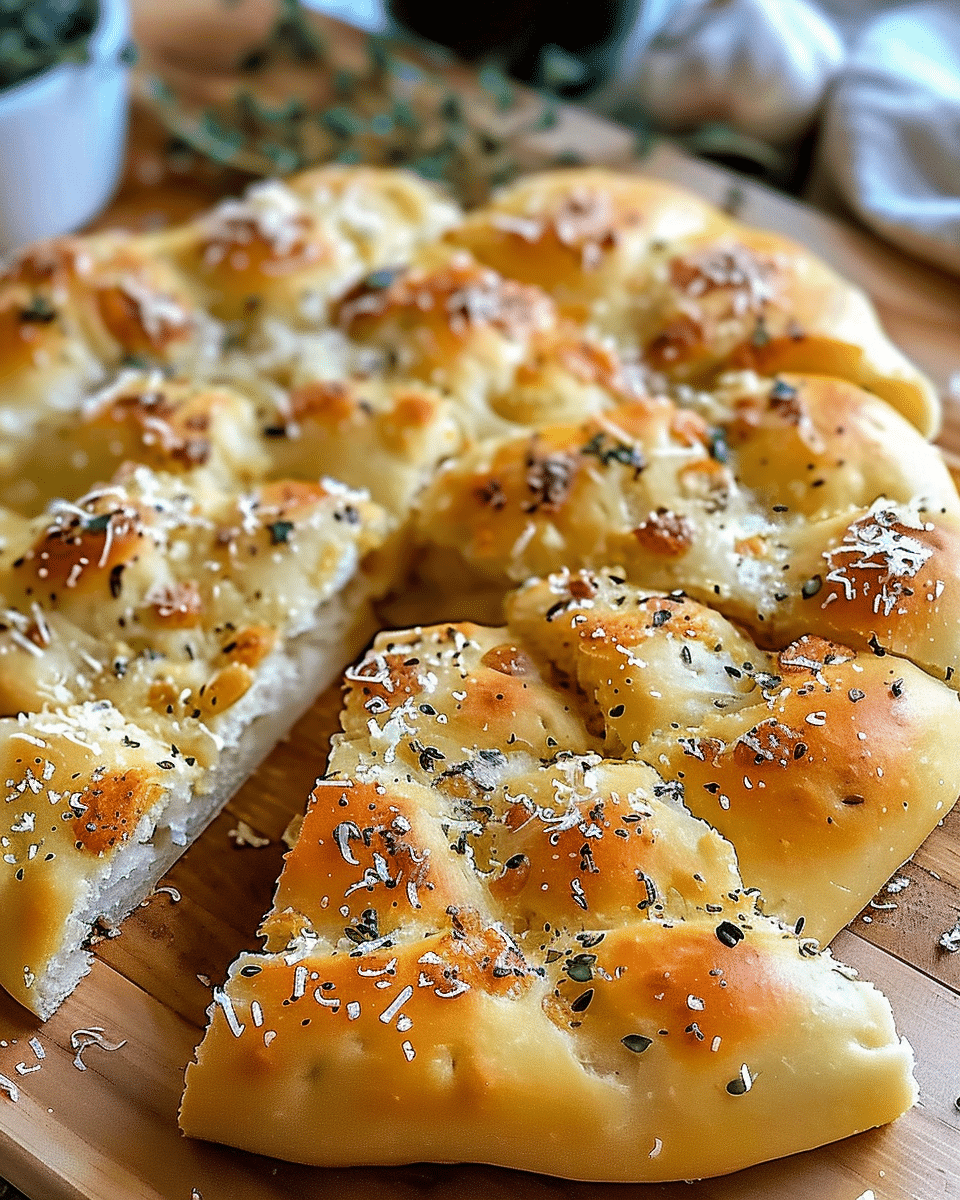Garlic Parmesan Focaccia Bread: Easy to Make at Home!