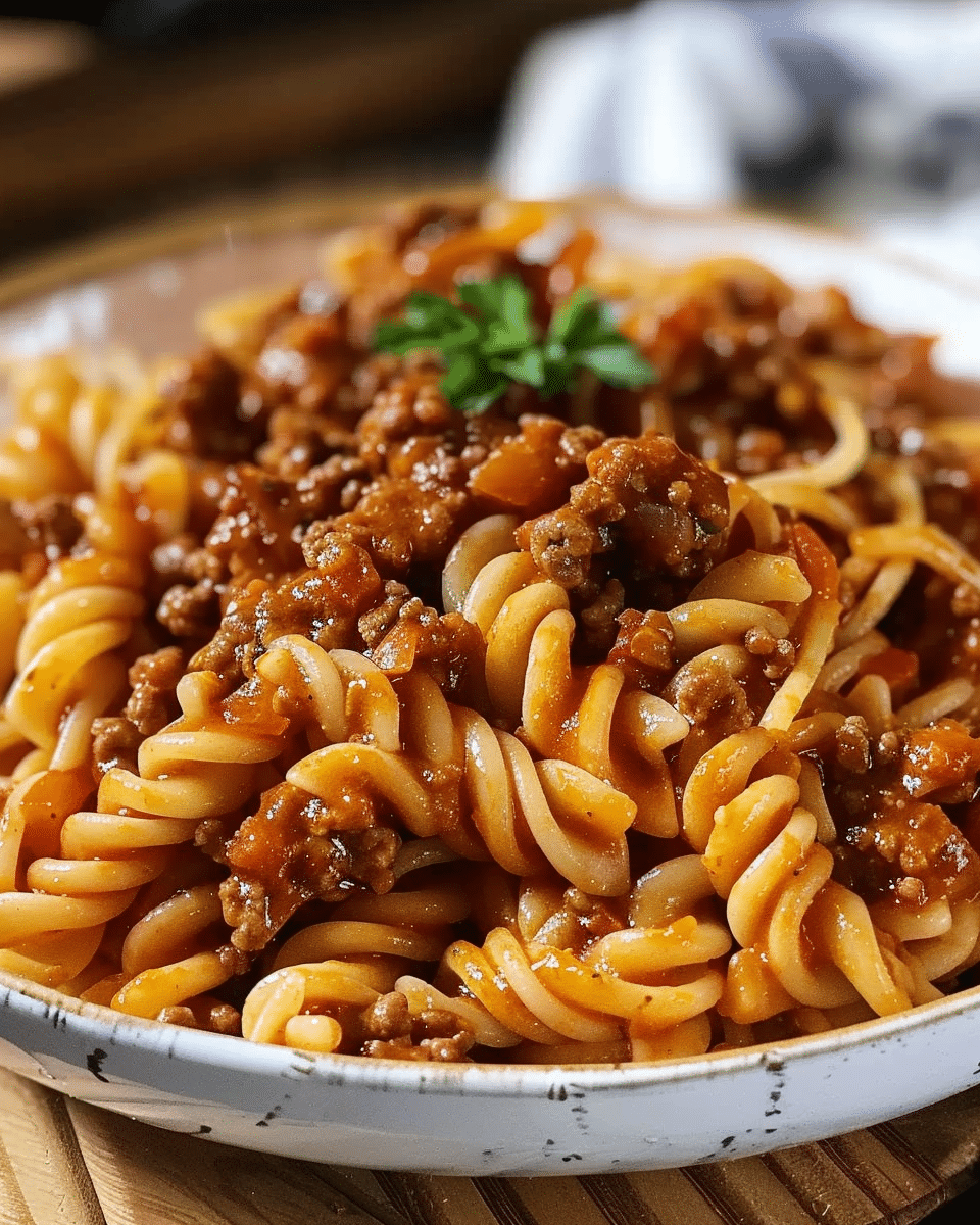 Easy Sloppy Joe Pasta Recipe That Brings Bold Comfort to Dinner