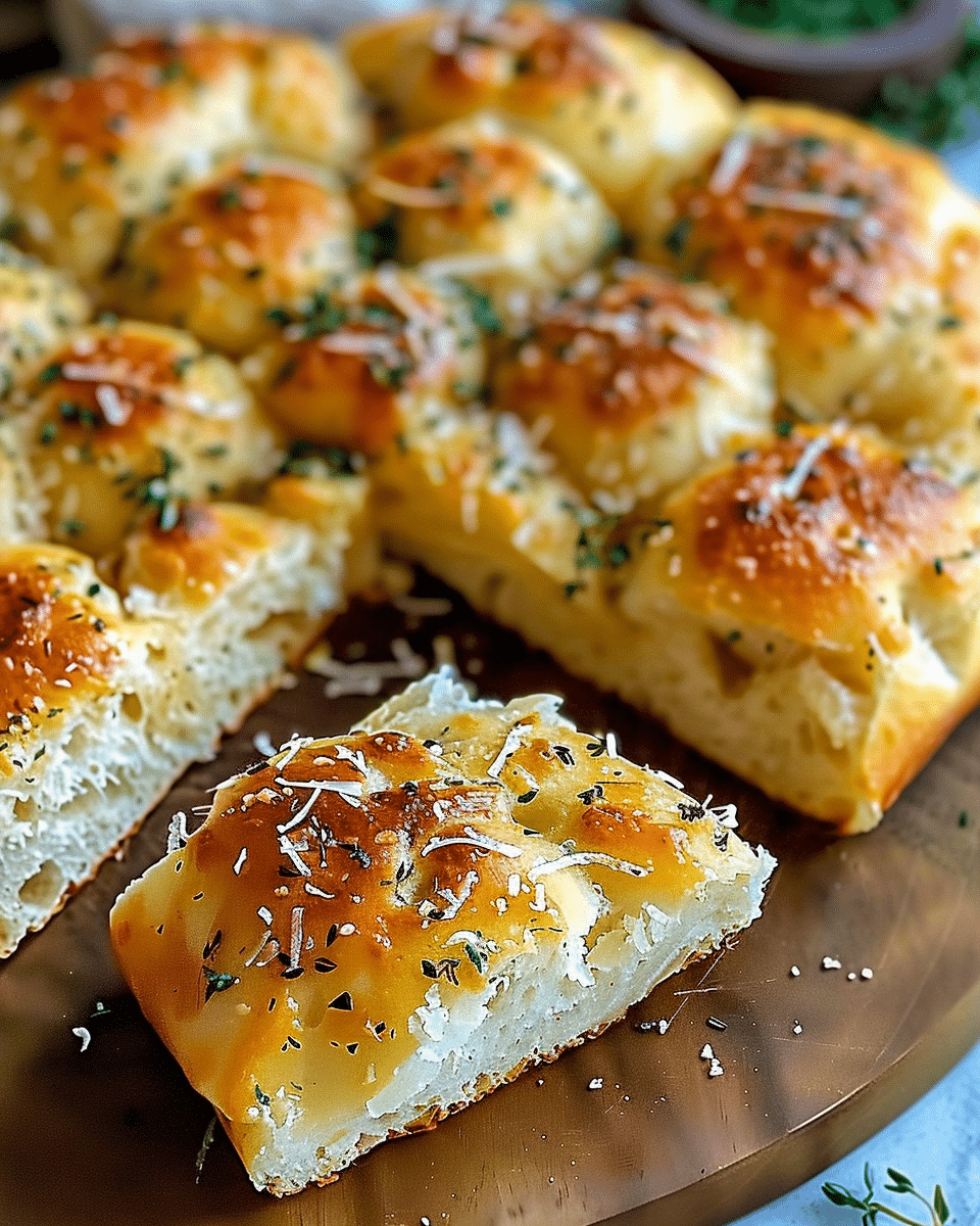 Garlic Parmesan Focaccia Bread: Easy to Make at Home!