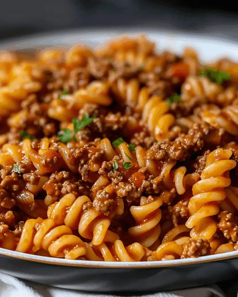 Easy Sloppy Joe Pasta Recipe That Brings Bold Comfort to Dinner