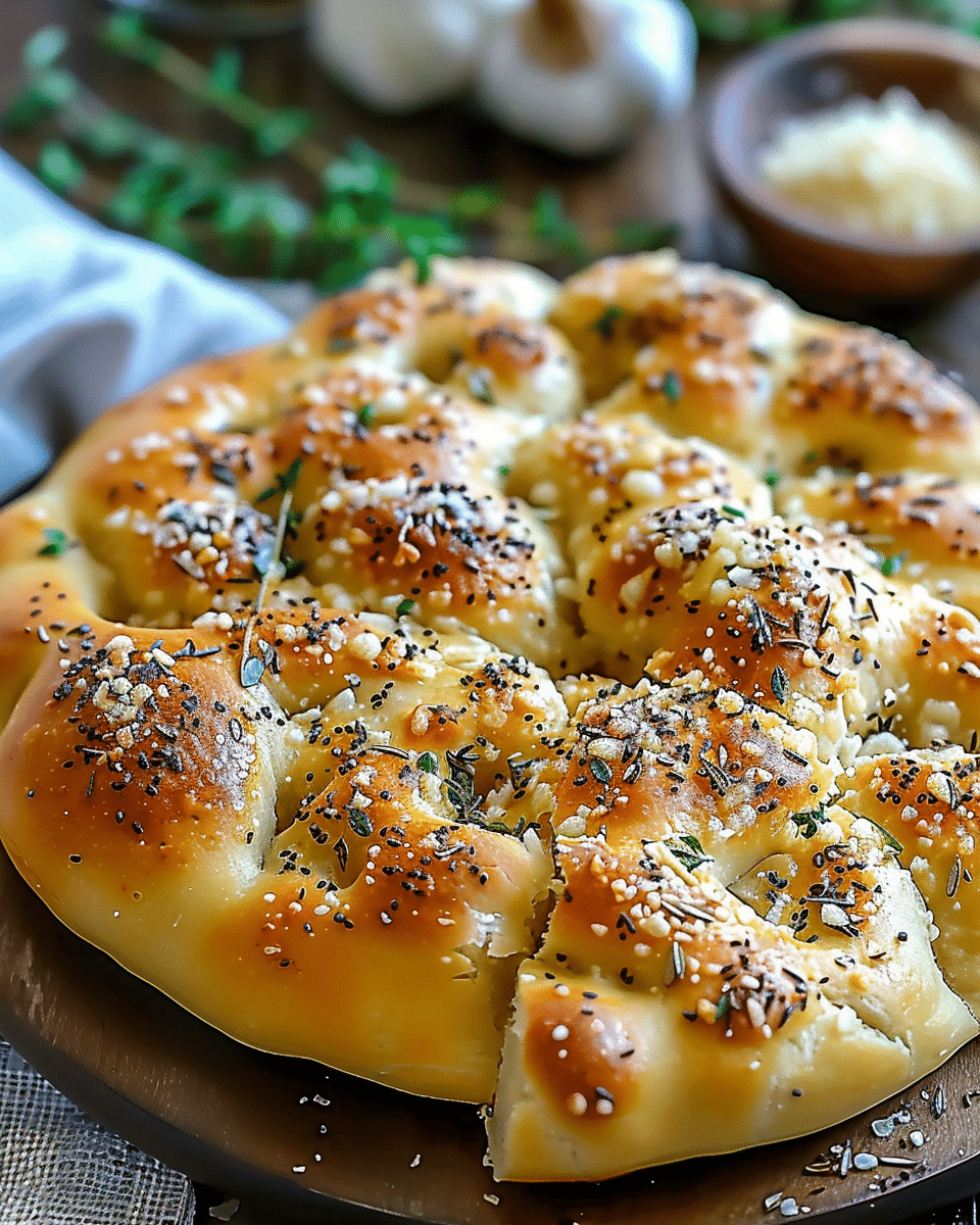 Garlic Parmesan Focaccia Bread: Easy to Make at Home!
