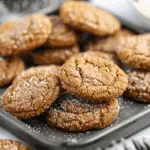 Soft & Chewy Ginger Molasses Cookies