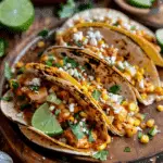 Mexican Street Corn Chicken Tacos (Comfort Dinner Recipe)